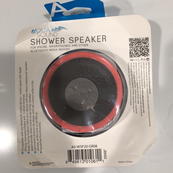 Aduro Aqua Sound wireless shower speaker - Picture 2 of 4